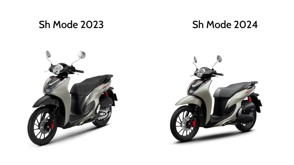 Honda Sh Mode 2024 phối màu mới vừa đẹp mắt lại chuẩn sang trọng